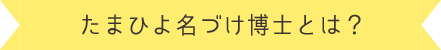 たまひよ名づけ博士とは